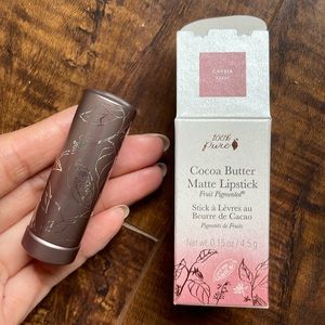 100%pure coco butter Matt lipstick Cassia
